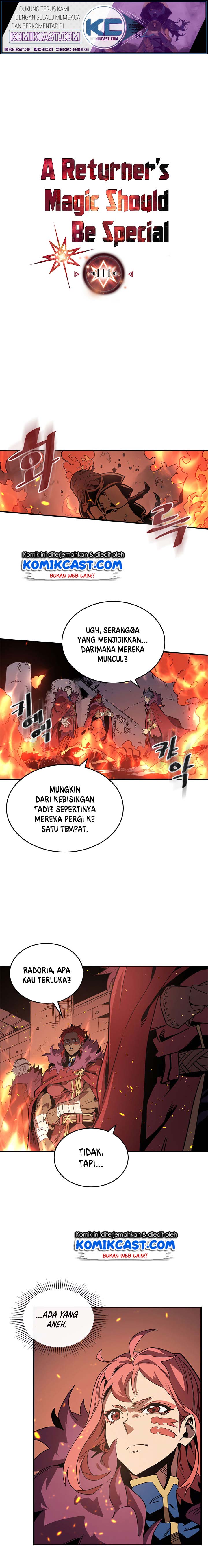 A Returner’s Magic Should Be Special Chapter 111 Gambar 2