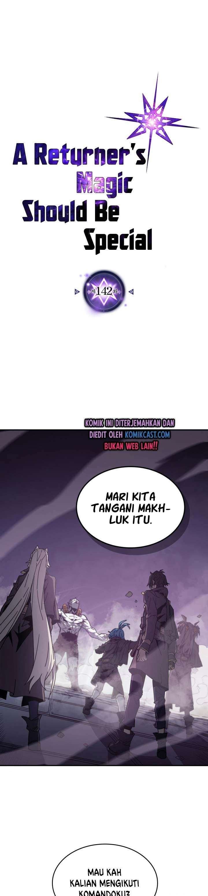 A Returner’s Magic Should Be Special Chapter 142 Gambar 1