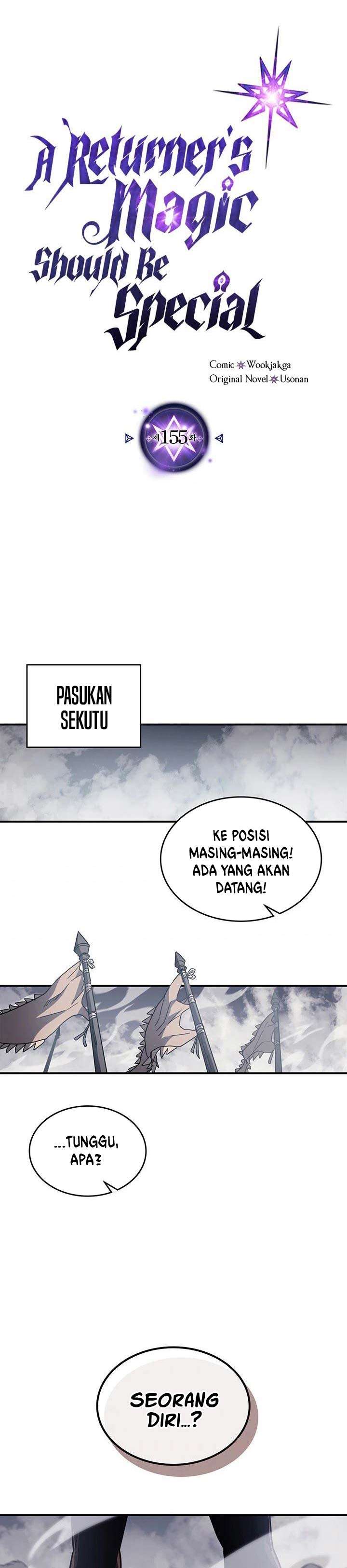 A Returner’s Magic Should Be Special Chapter 155 Gambar 1