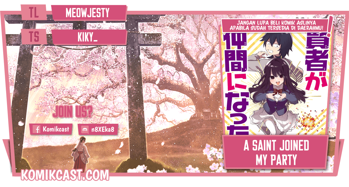 A Saint Joined My Party! (Kenja ga Nakama Ni Natta!) Chapter 01 Gambar 1