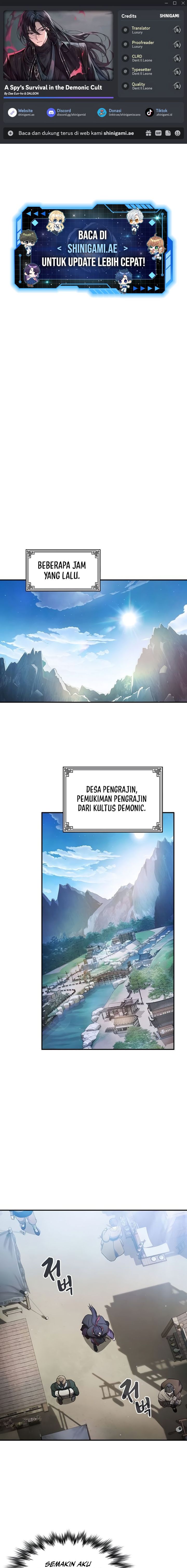 A Spy’s Survival in the Demonic Cult Chapter 03 Gambar 1