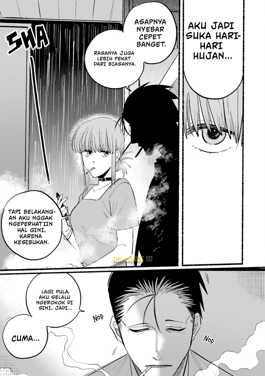 A Story About Smoking at the Back of the (Supermarket Super no Ura de Yani Suu Futari) Chapter 15 Gambar 10