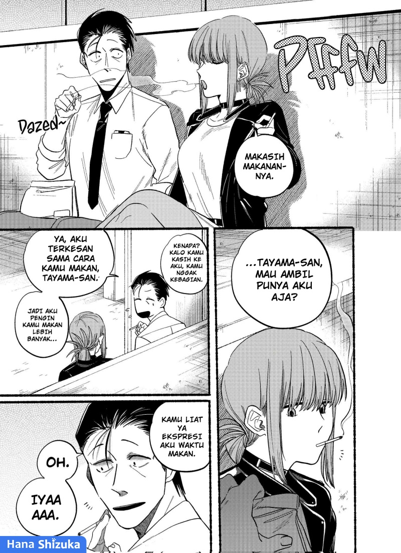 A Story About Smoking at the Back of the Supermarket (Super no Ura de Yani Suu Futari) Chapter 22.2 Gambar 7