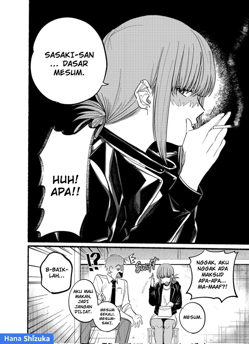 A Story About Smoking at the Back of the Supermarket (Super no Ura de Yani Suu Futari) Chapter 22.2 Gambar 8