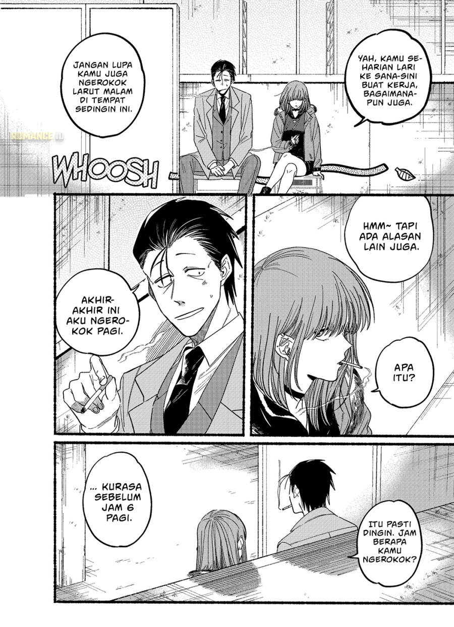 A Story About Smoking at the Back of the Supermarket (Super no Ura de Yani Suu Futari) Chapter 25.6 Gambar 4