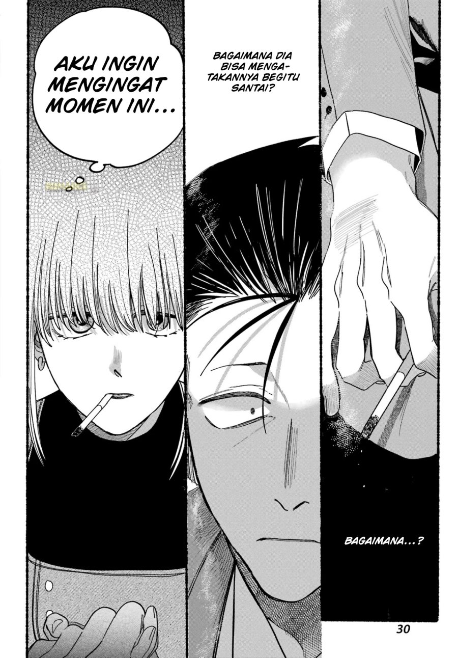 A Story About Smoking at the Back of the Supermarket (Super no Ura de Yani Suu Futari) Chapter 29 Gambar 25