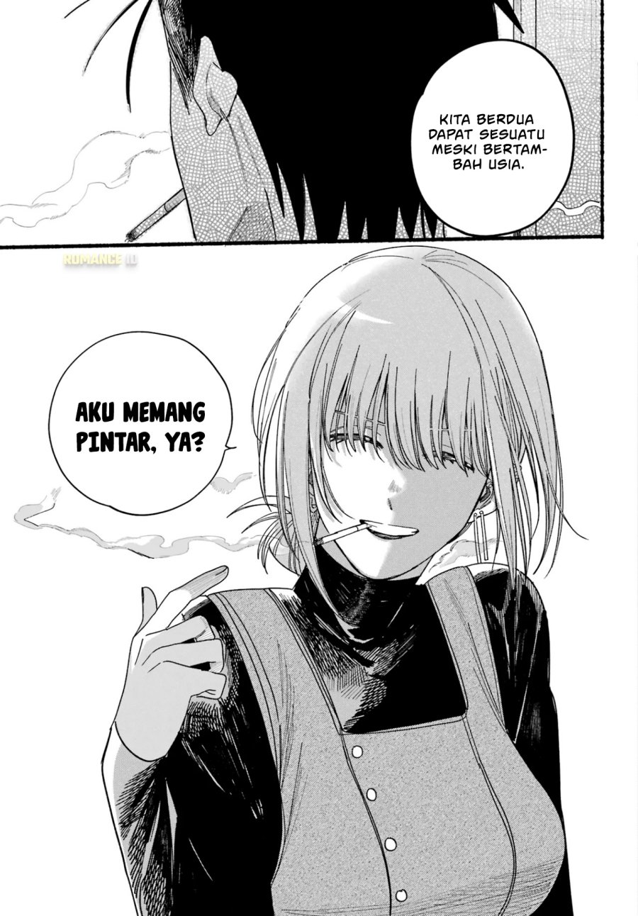 A Story About Smoking at the Back of the Supermarket (Super no Ura de Yani Suu Futari) Chapter 29 Gambar 30