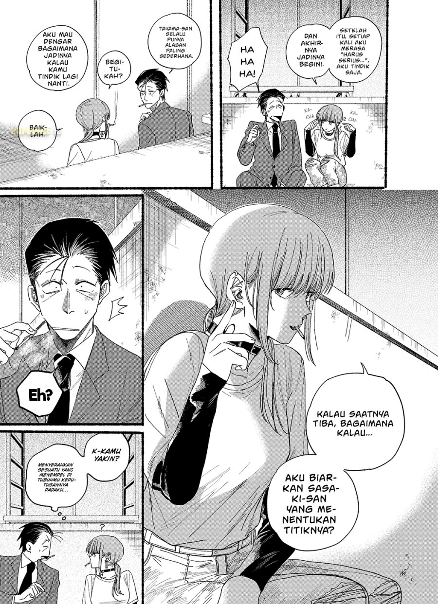 A Story About Smoking at the Back of the Supermarket (Super no Ura de Yani Suu Futari) Chapter 30.5 Gambar 6