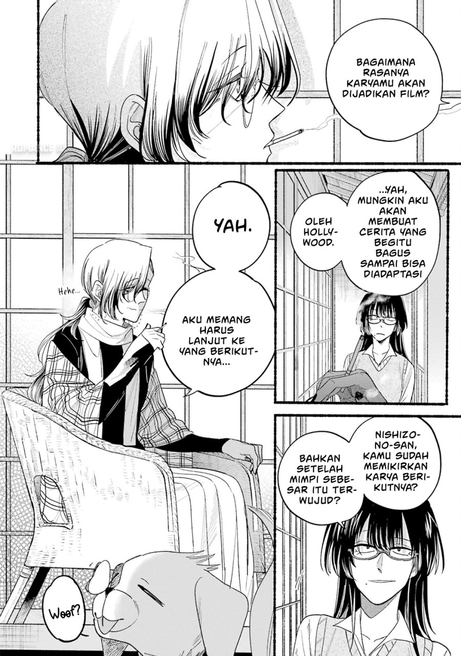 A Story About Smoking at the Back of the Supermarket (Super no Ura de Yani Suu Futari) Chapter 33.5 Gambar 29