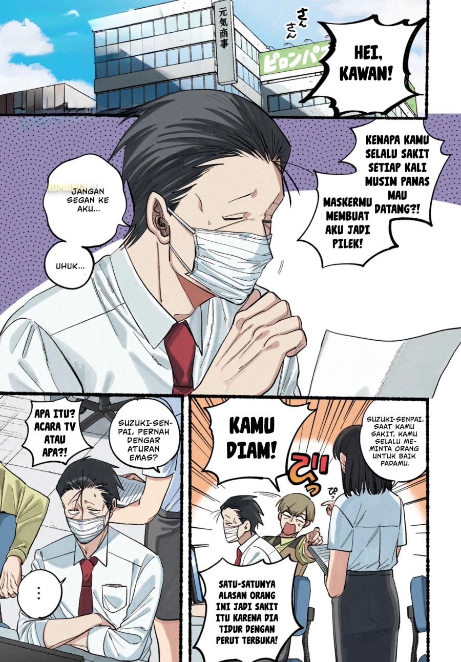 A Story About Smoking at the Back of the Supermarket (Super no Ura de Yani Suu Futari) Chapter 39 Gambar 3