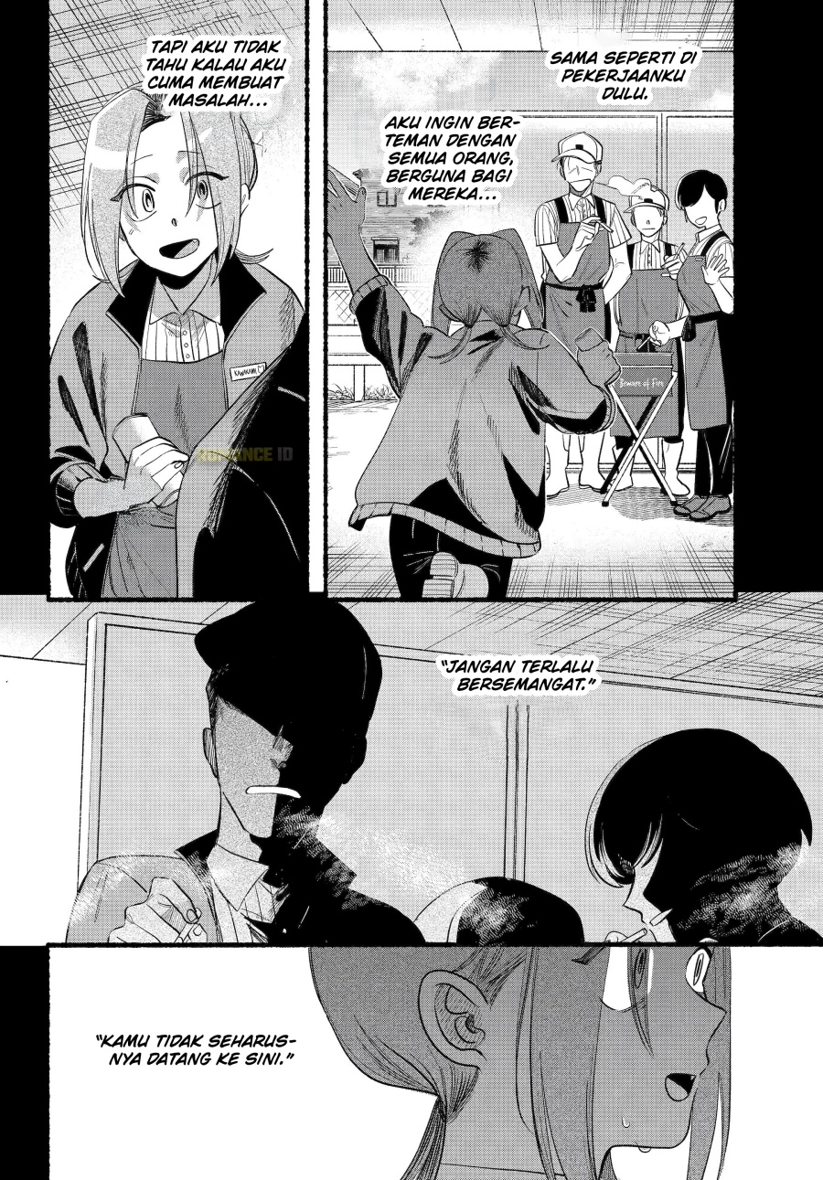 A Story About Smoking at the Back of the Supermarket (Super no Ura de Yani Suu Futari) Chapter 44 Gambar 20
