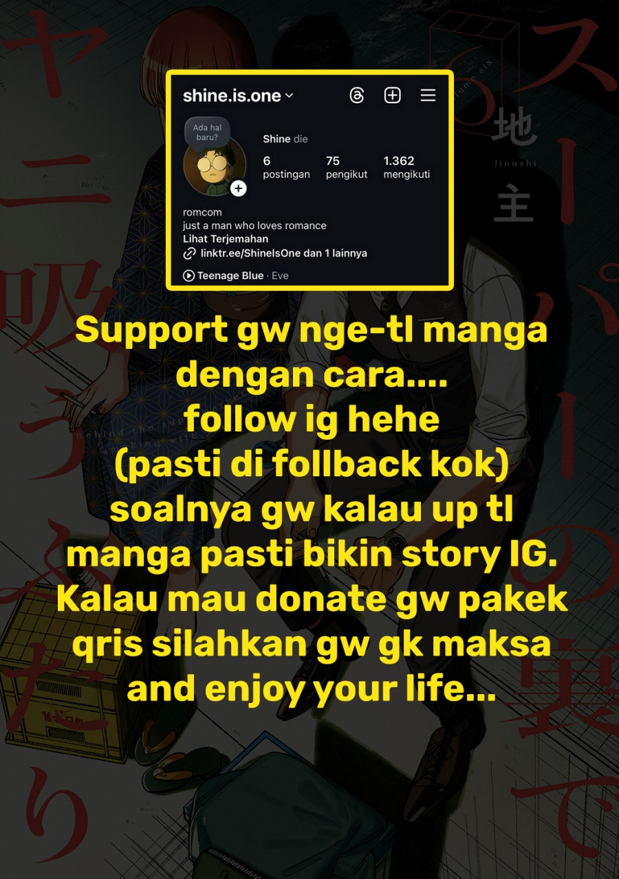 A Story About Smoking at the Back of the Supermarket (Super no Ura de Yani Suu Futari) Chapter 44 Gambar 53