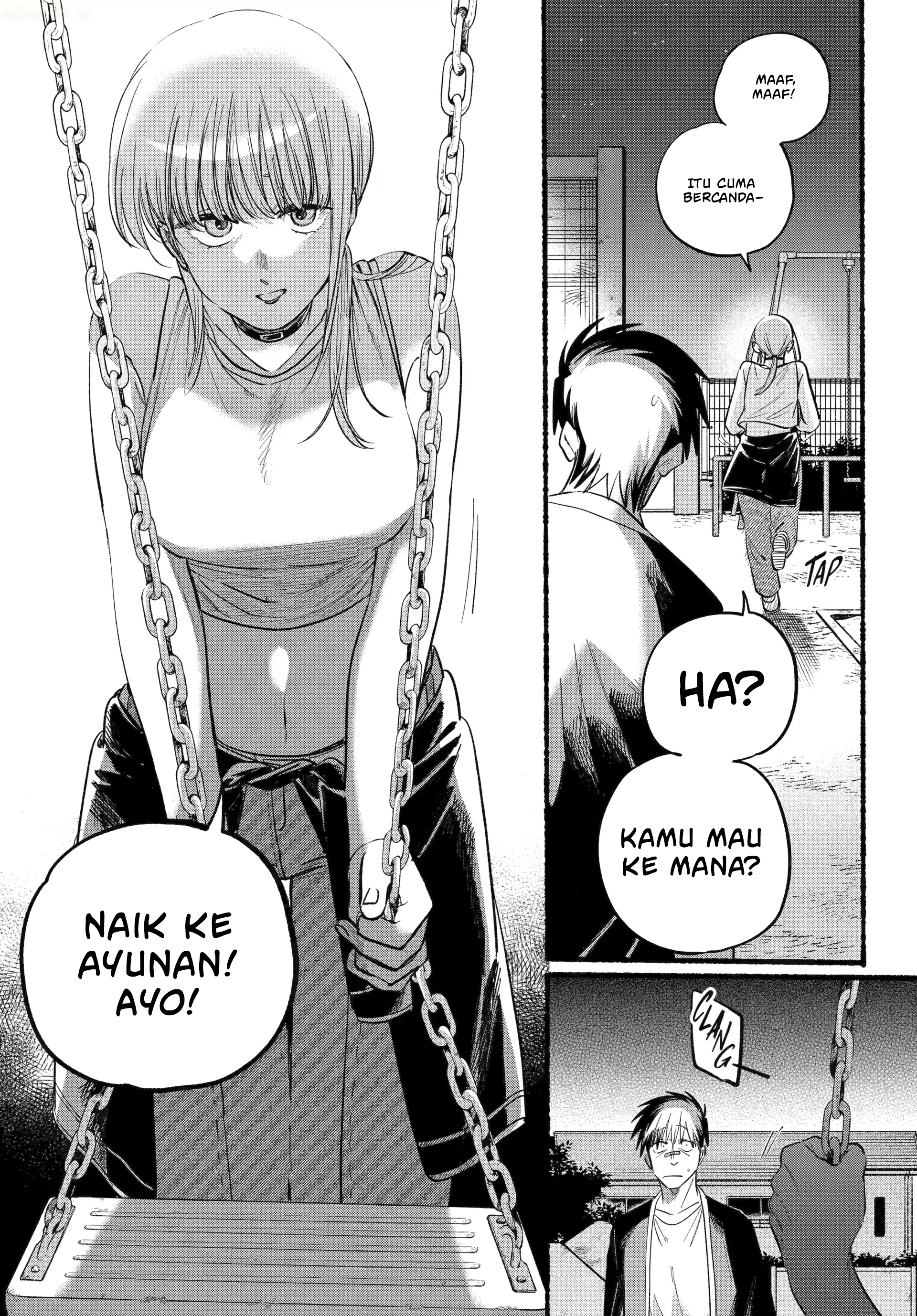 A Story About Smoking at the Back of the Supermarket (Super no Ura de Yani Suu Futari) Chapter 46 Gambar 28