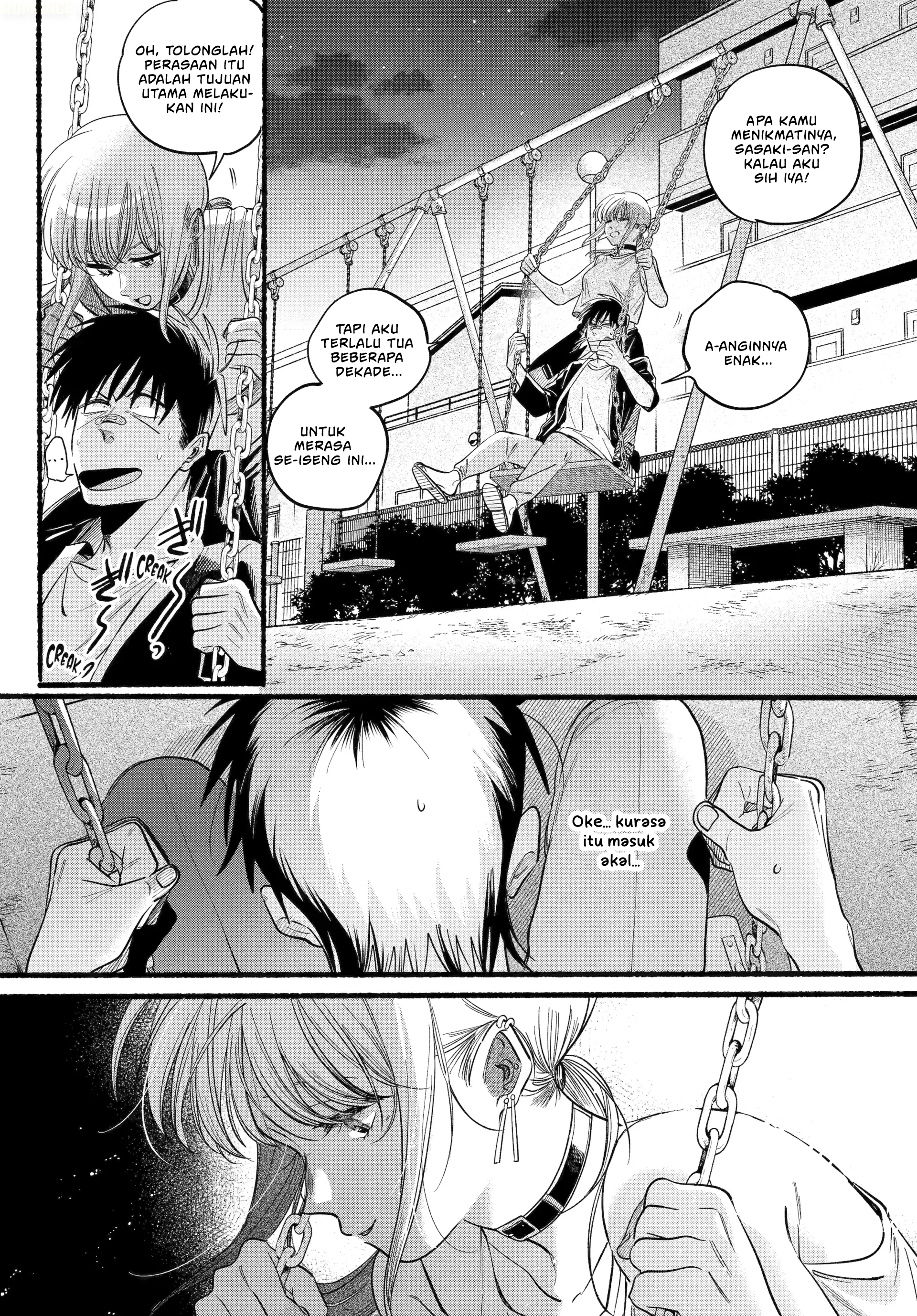 A Story About Smoking at the Back of the Supermarket (Super no Ura de Yani Suu Futari) Chapter 46 Gambar 30