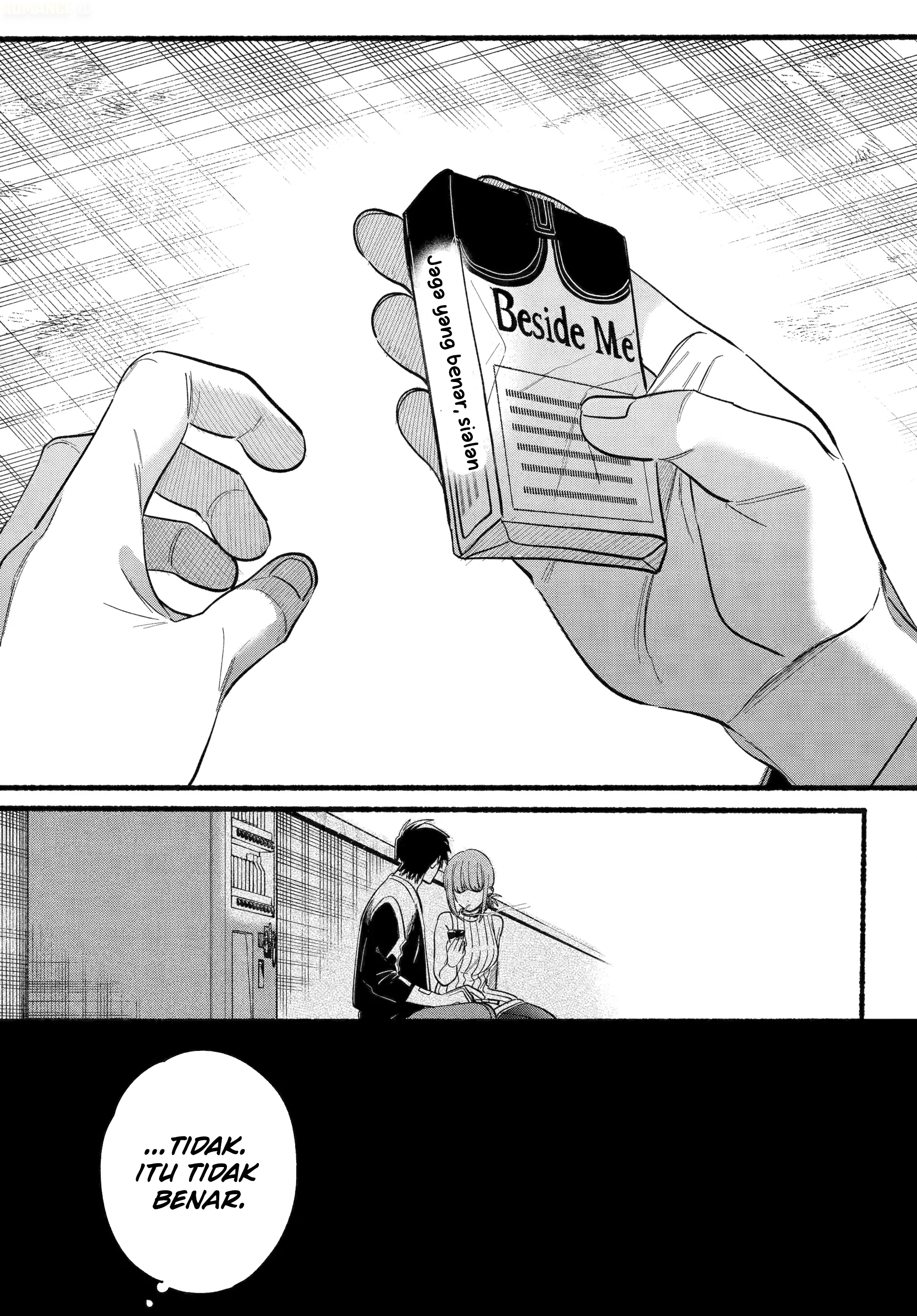 A Story About Smoking at the Back of the Supermarket (Super no Ura de Yani Suu Futari) Chapter 48 Gambar 24