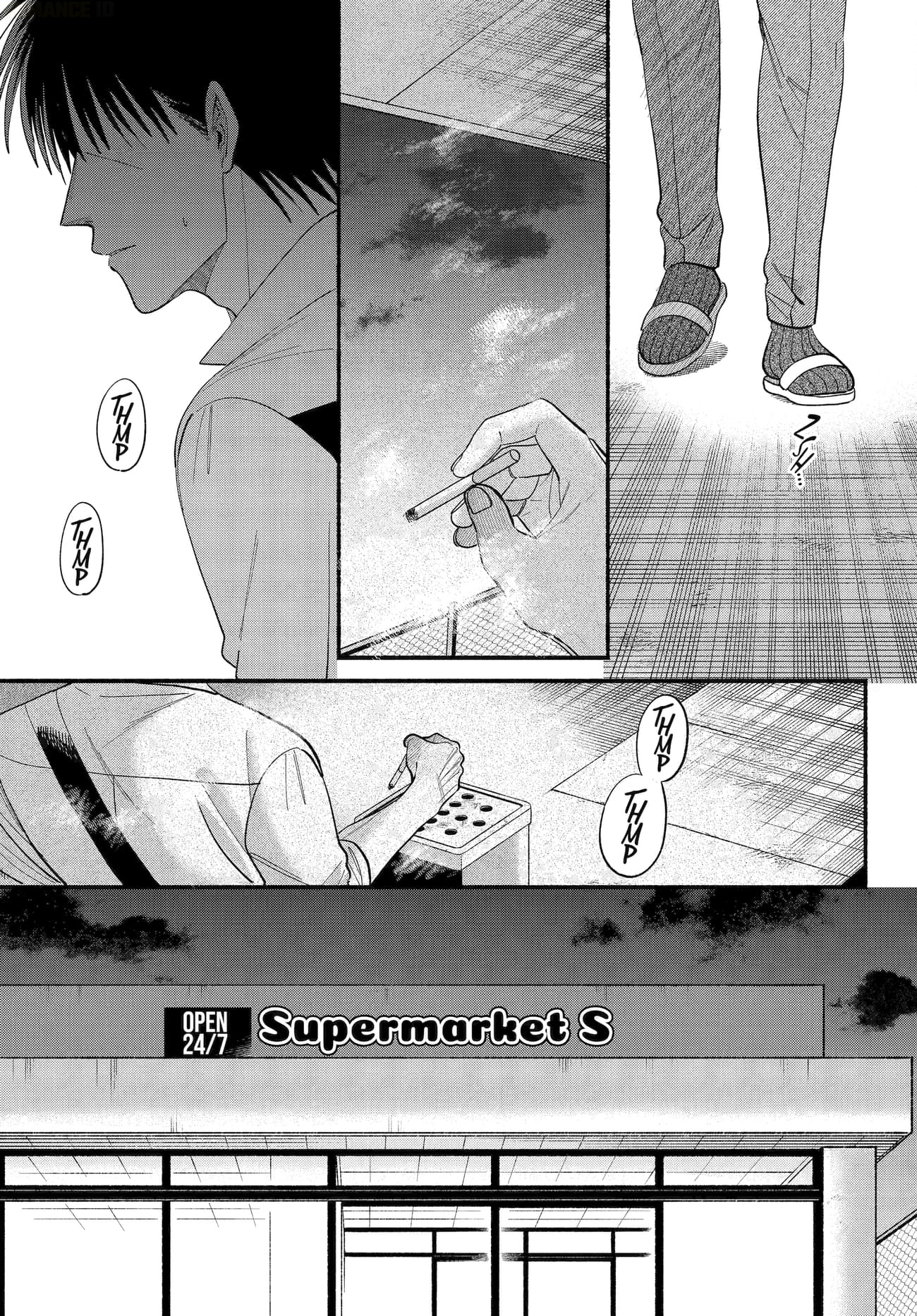 A Story About Smoking at the Back of the Supermarket (Super no Ura de Yani Suu Futari) Chapter 50 Gambar 8