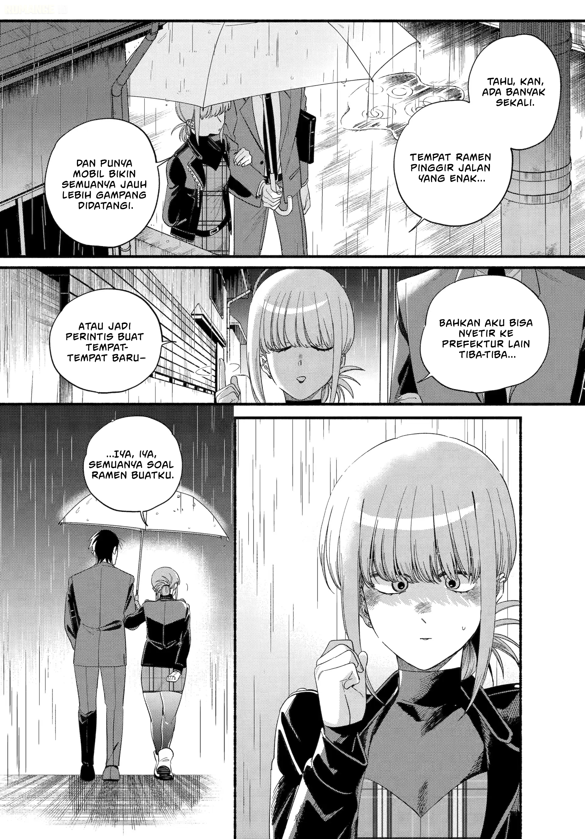 A Story About Smoking at the Back of the Supermarket (Super no Ura de Yani Suu Futari) Chapter 53 Gambar 18
