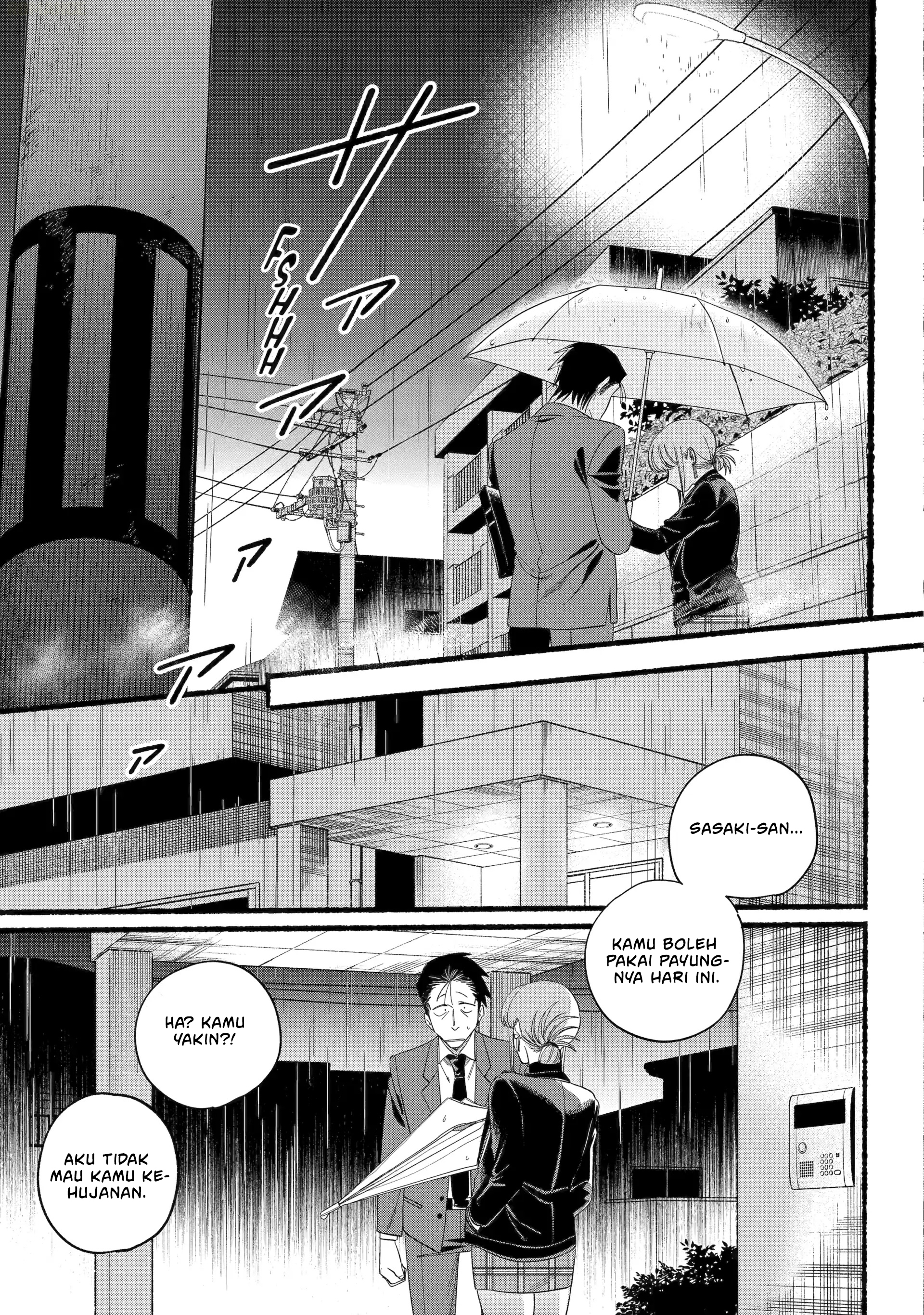 A Story About Smoking at the Back of the Supermarket (Super no Ura de Yani Suu Futari) Chapter 53 Gambar 28