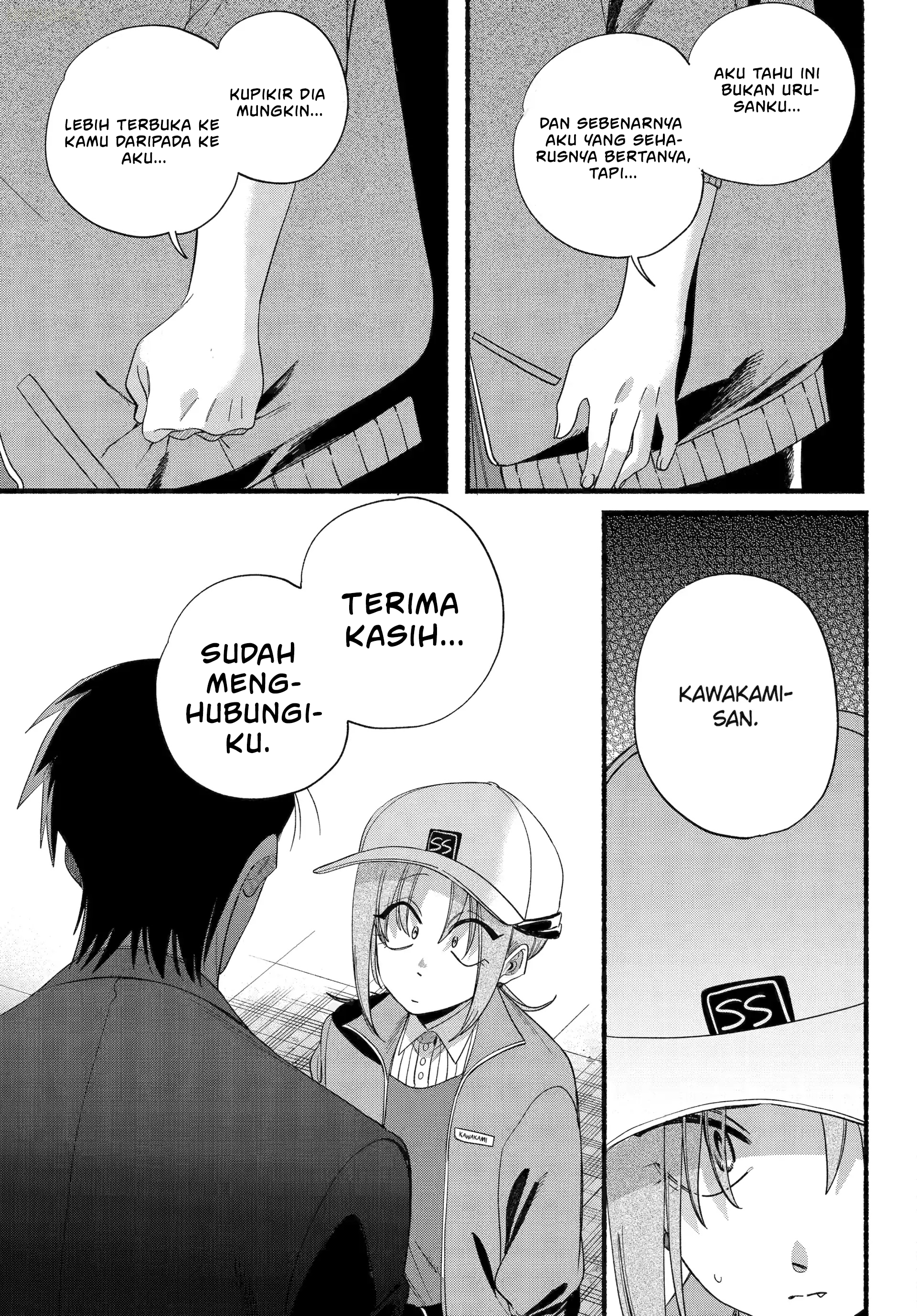 A Story About Smoking at the Back of the Supermarket (Super no Ura de Yani Suu Futari) Chapter 55 Gambar 22
