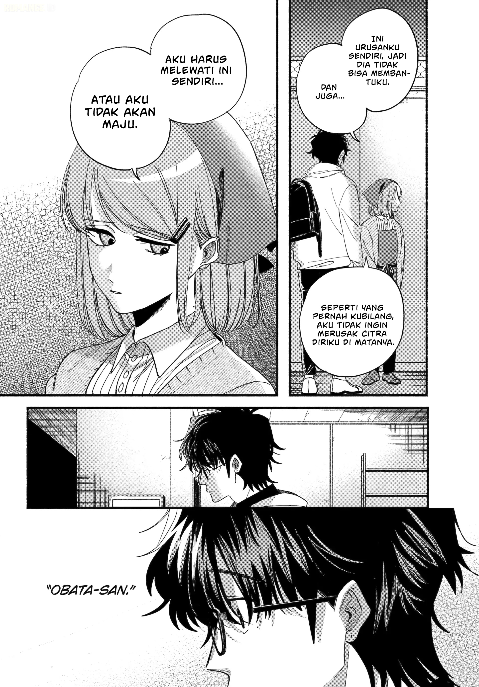A Story About Smoking at the Back of the Supermarket (Super no Ura de Yani Suu Futari) Chapter 55 Gambar 29