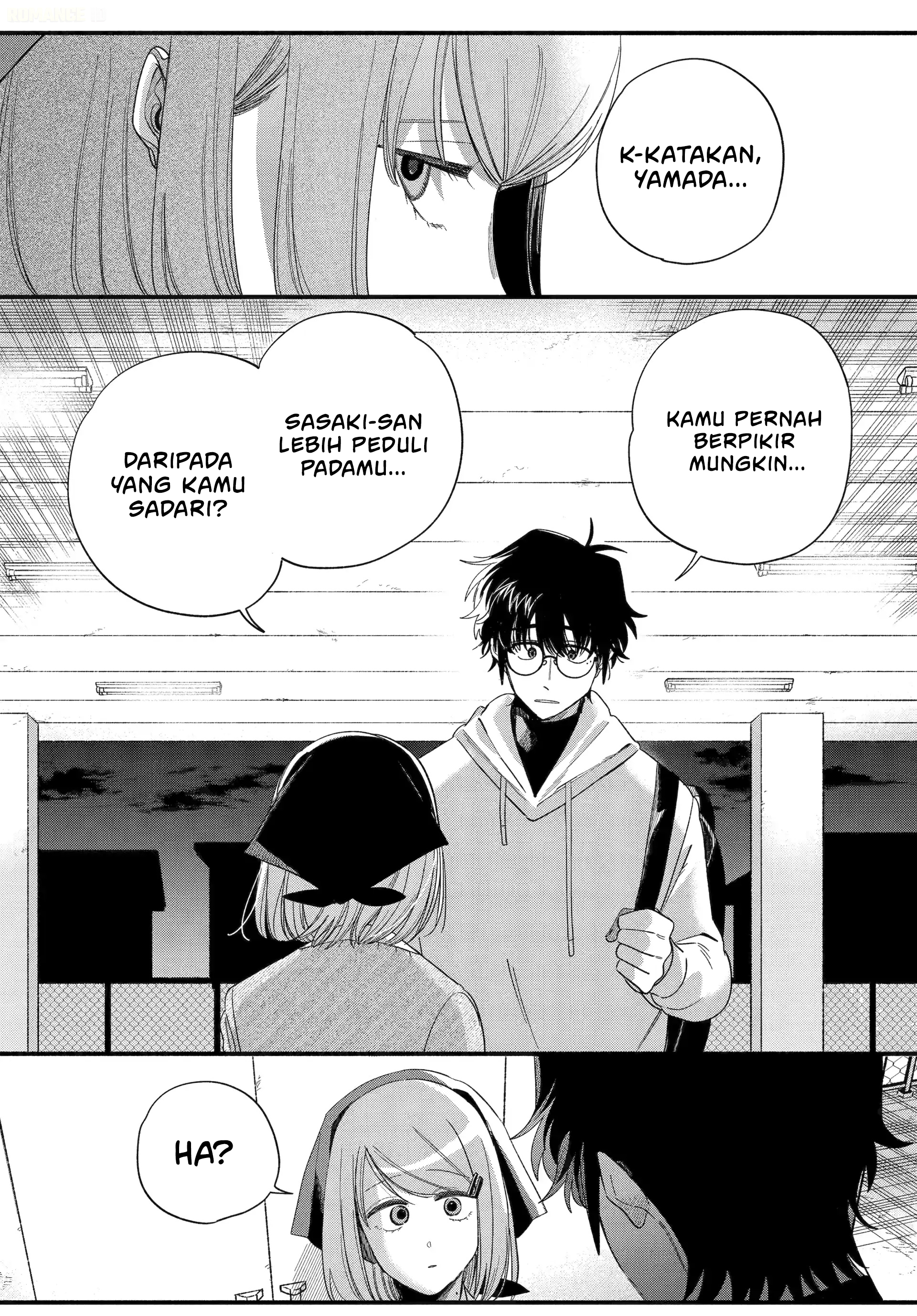 A Story About Smoking at the Back of the Supermarket (Super no Ura de Yani Suu Futari) Chapter 55 Gambar 31
