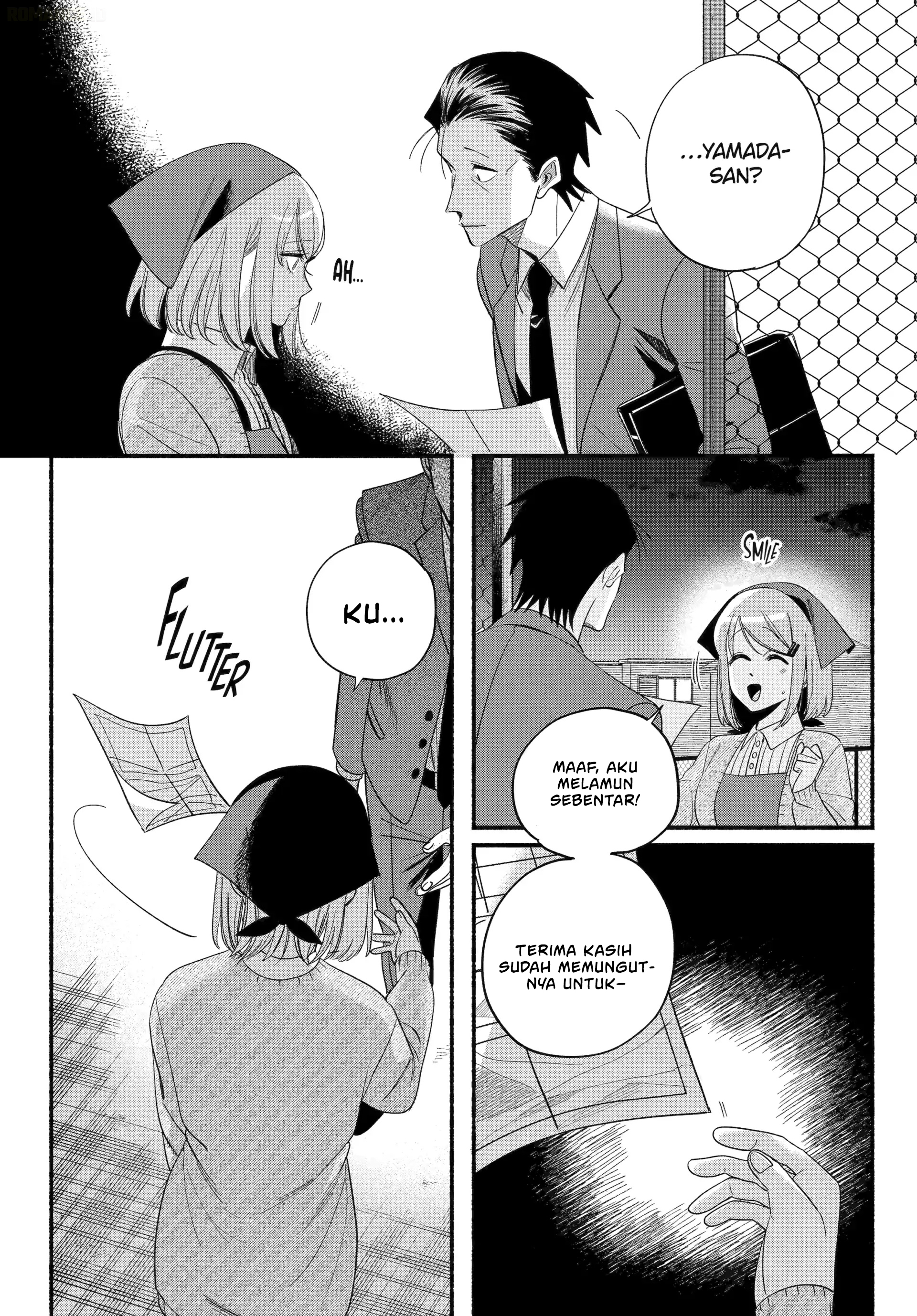 A Story About Smoking at the Back of the Supermarket (Super no Ura de Yani Suu Futari) Chapter 55 Gambar 37