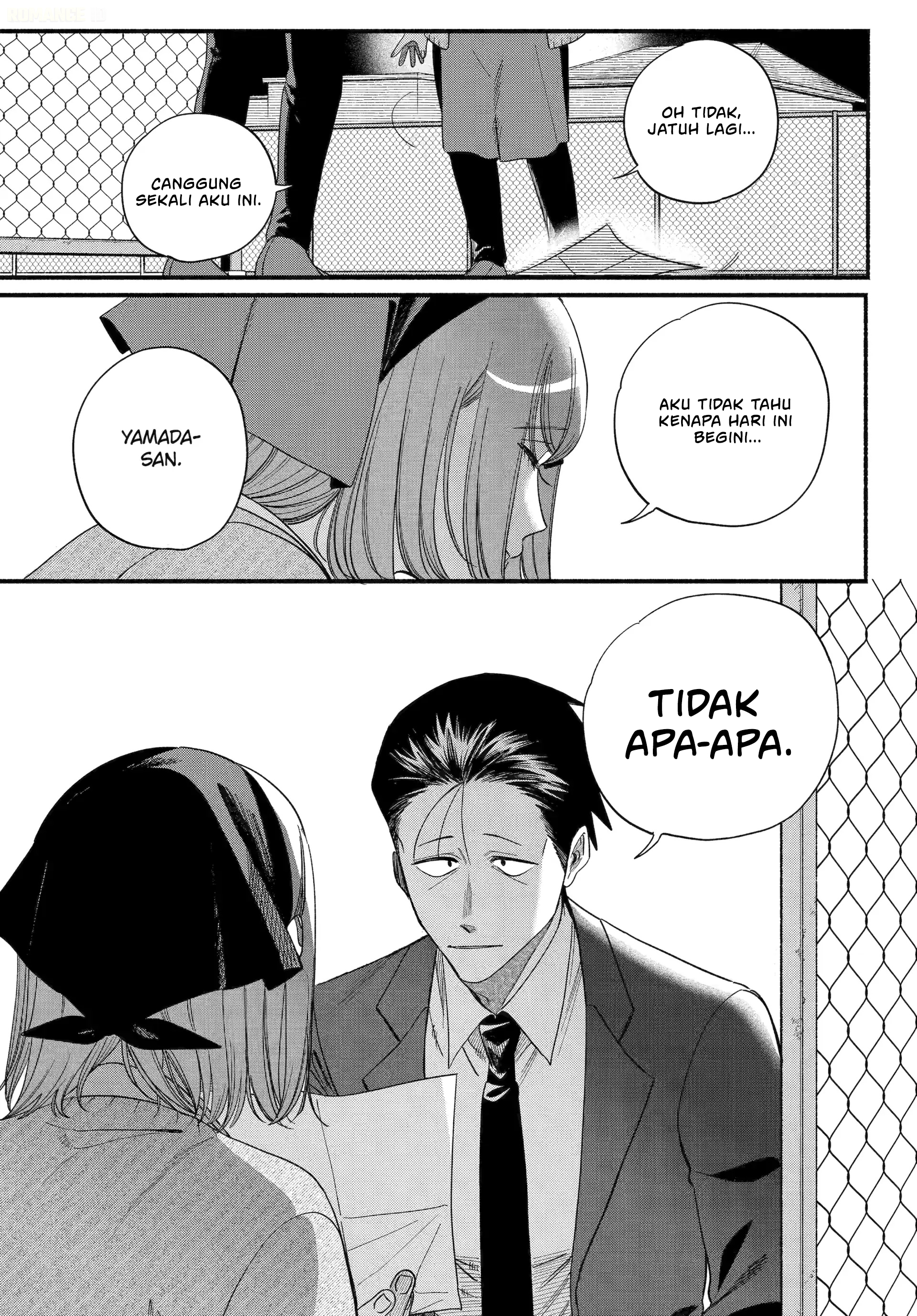 A Story About Smoking at the Back of the Supermarket (Super no Ura de Yani Suu Futari) Chapter 55 Gambar 38