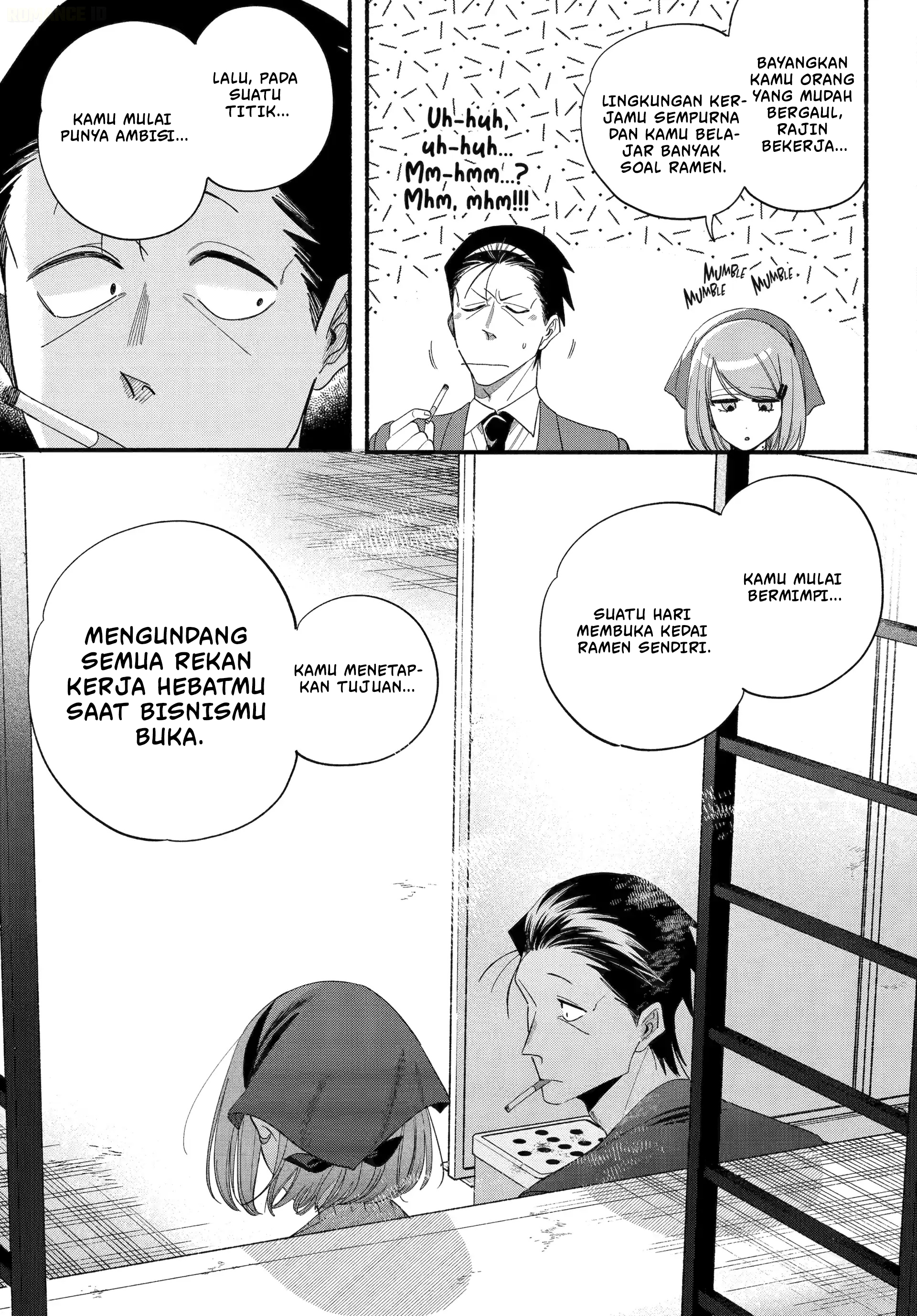 A Story About Smoking at the Back of the Supermarket (Super no Ura de Yani Suu Futari) Chapter 56 Gambar 12