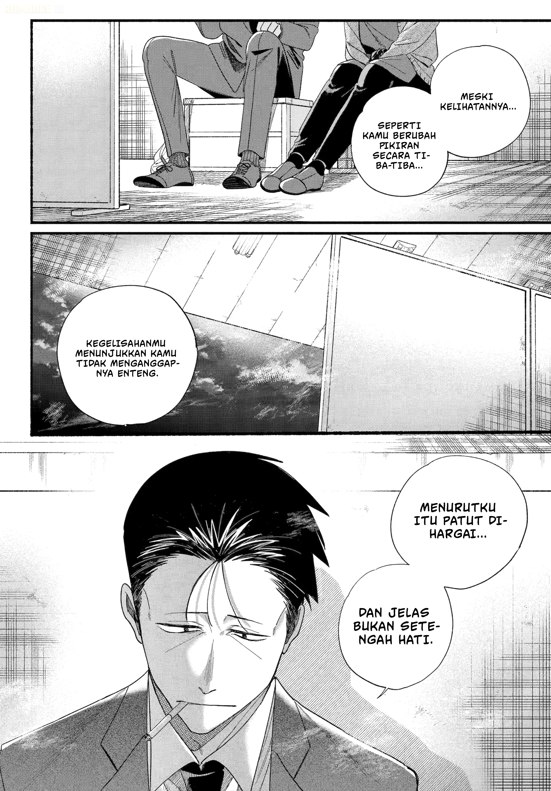 A Story About Smoking at the Back of the Supermarket (Super no Ura de Yani Suu Futari) Chapter 56 Gambar 27