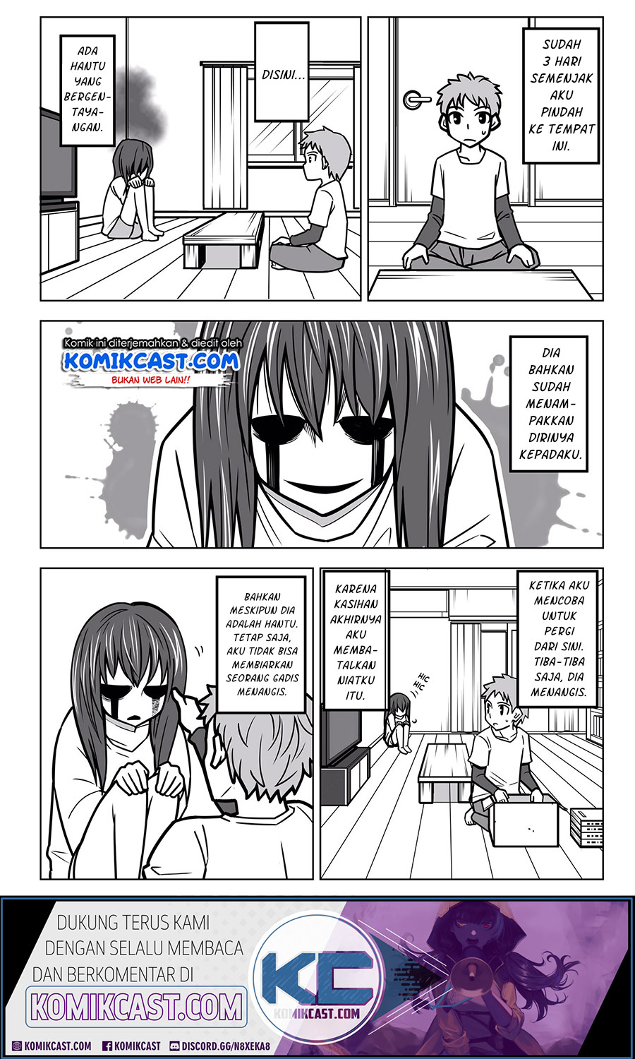 A Story about Living with a Ghost who will Attain Enlightenment in a Year Chapter 01 Gambar 2