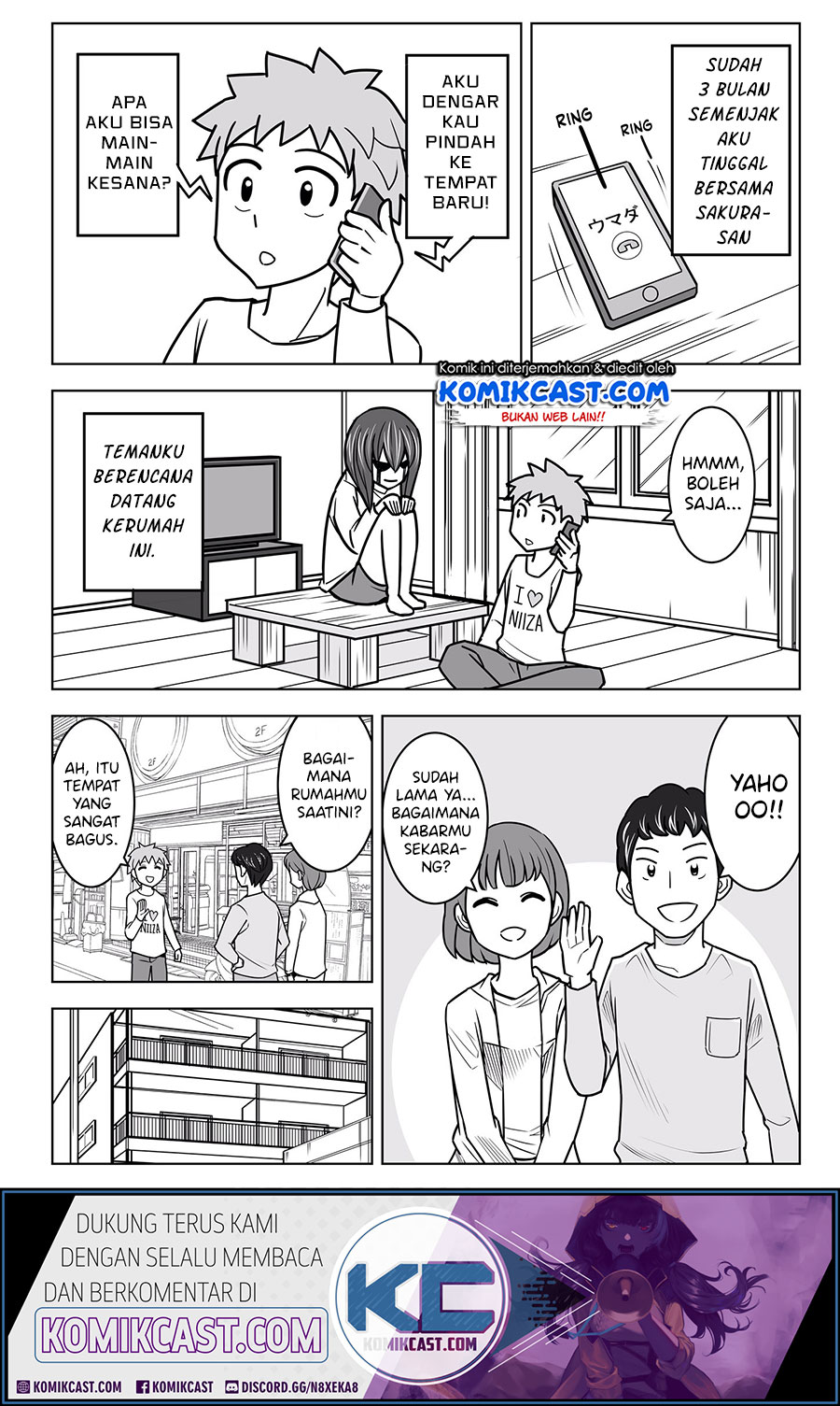 A Story about Living with a Ghost who will Attain Enlightenment in a Year Chapter 04 Gambar 2