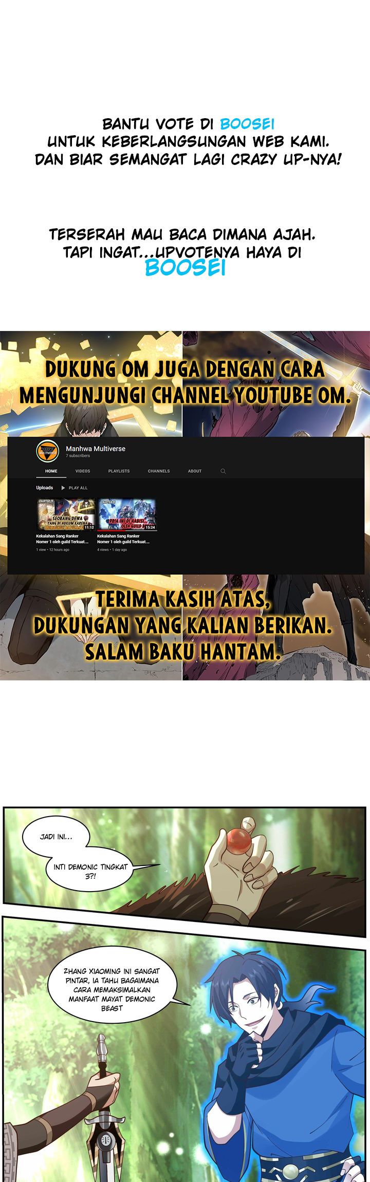 A Sword’s Evolution Begins From Killing Chapter 25 Gambar 2