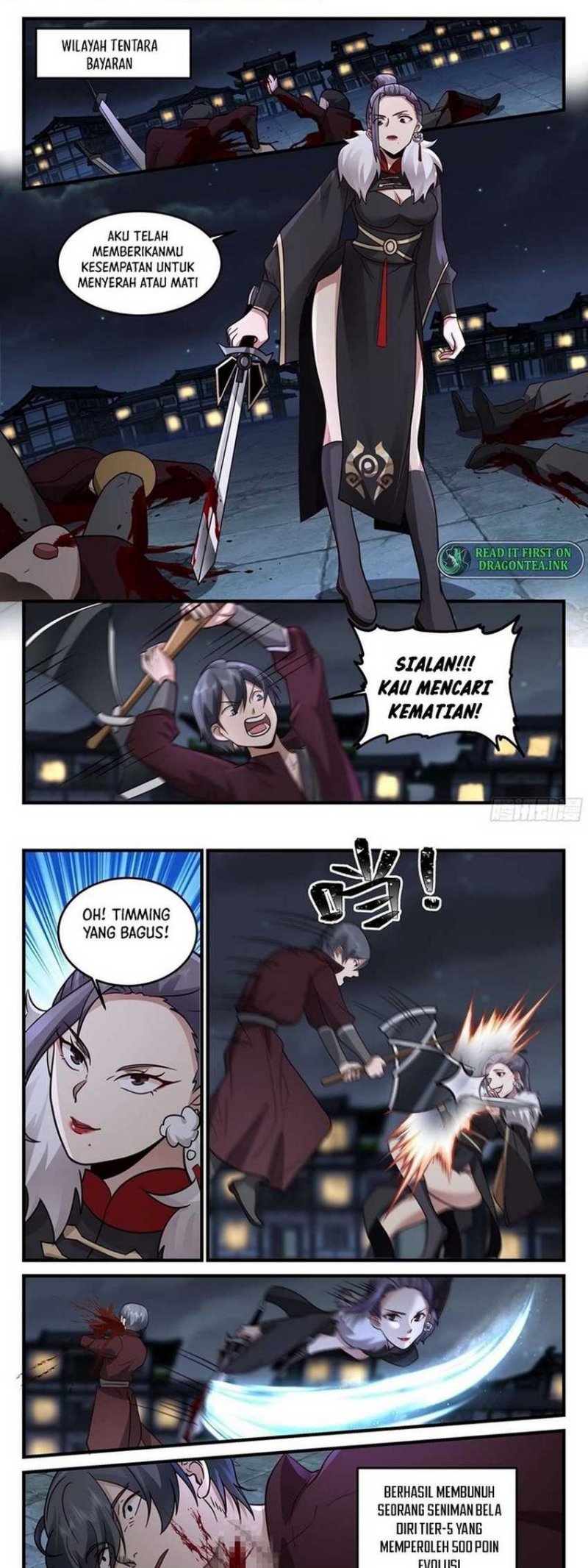 A Sword’s Evolution Begins From Killing Chapter 54 Gambar 2