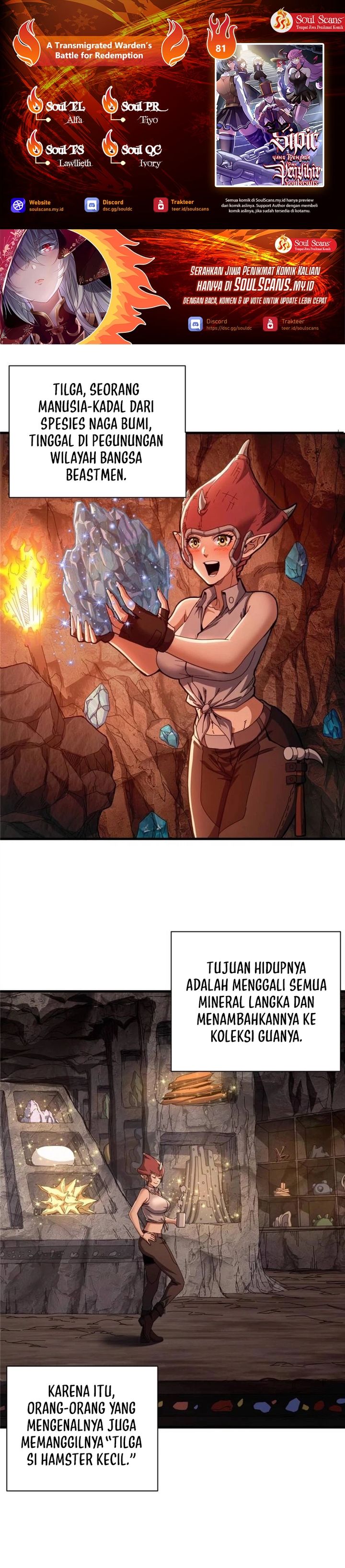 A Transmigrated Warden’s Battle for Redemption Chapter 81 Gambar 1