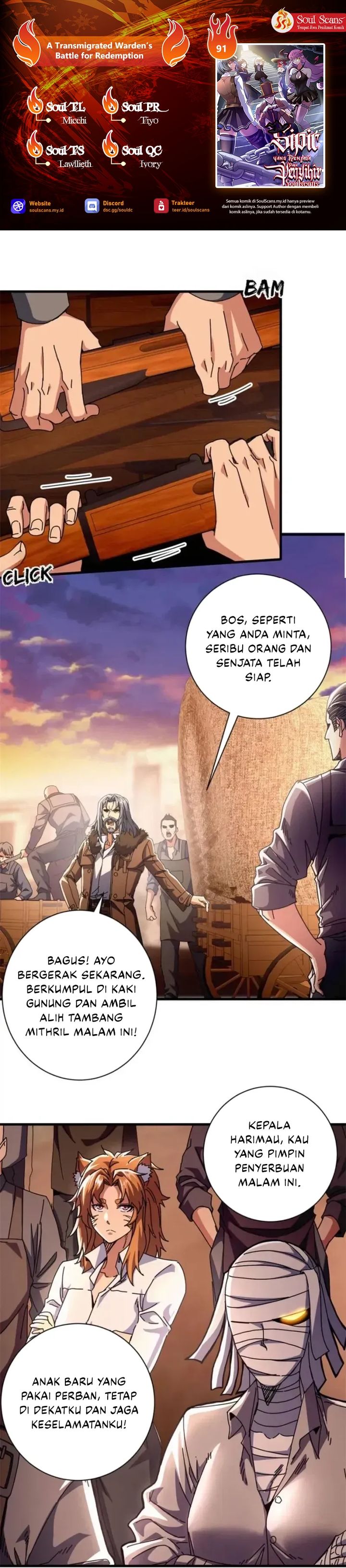 A Transmigrated Warden’s Battle for Redemption Chapter 91 Gambar 1