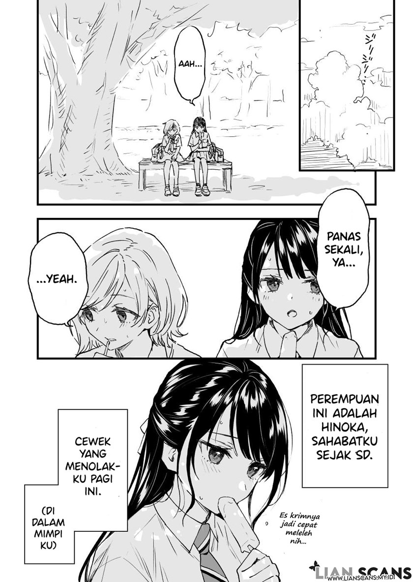 A Yuri Manga That Starts With Getting Rejected in a Dream Chapter 01 Gambar 3