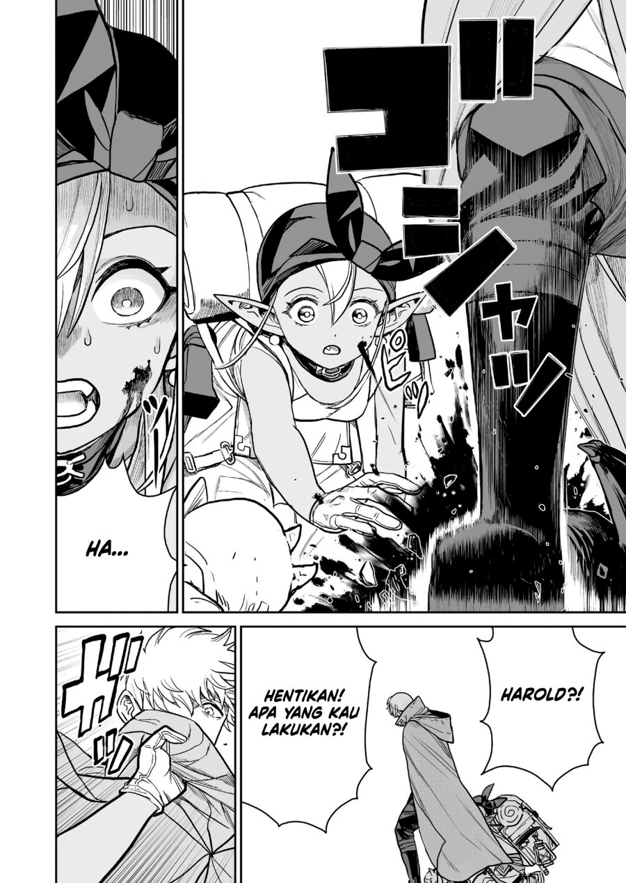 Abandoned: The Hero Who’s So Strong He Breaks Every Weapon, and the Elf Weaponsmith Chapter 03 Gambar 11