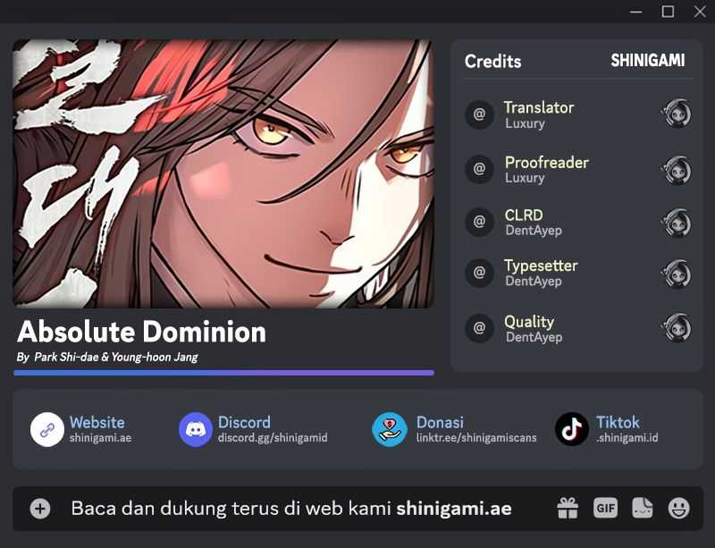 Absolute Dominion Chapter 09 Gambar 1
