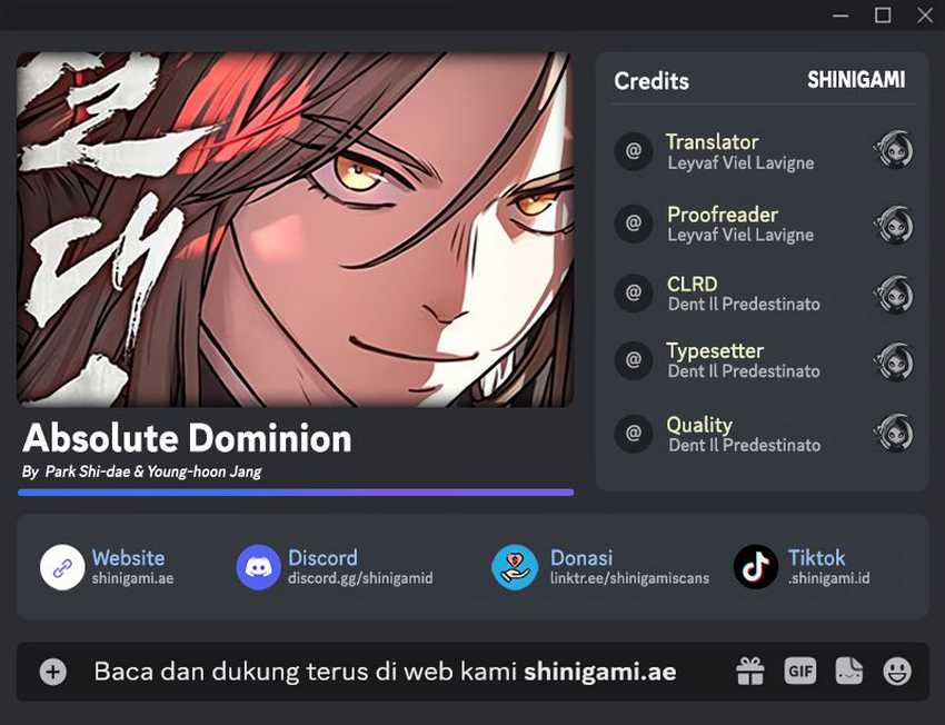 Absolute Dominion Chapter 30 Gambar 1