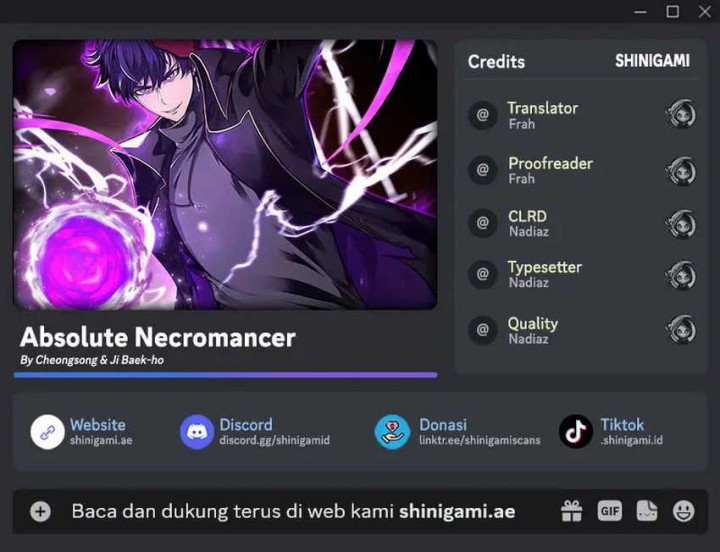 Absolute Necromancer Chapter 65 Gambar 1