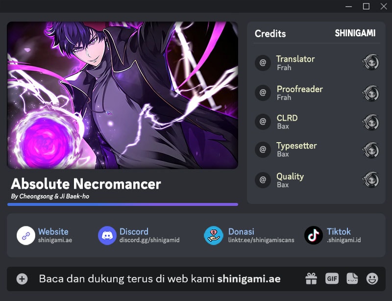 Absolute Necromancer Chapter 69 Gambar 1