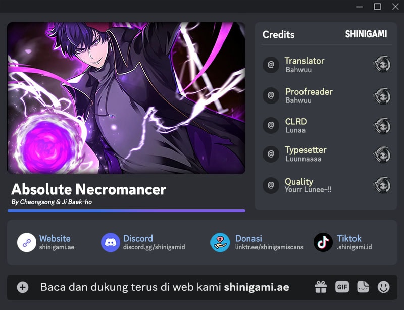 Absolute Necromancer Chapter 72 Gambar 1