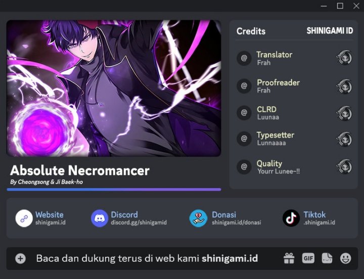 Absolute Necromancer Chapter 73 Gambar 1