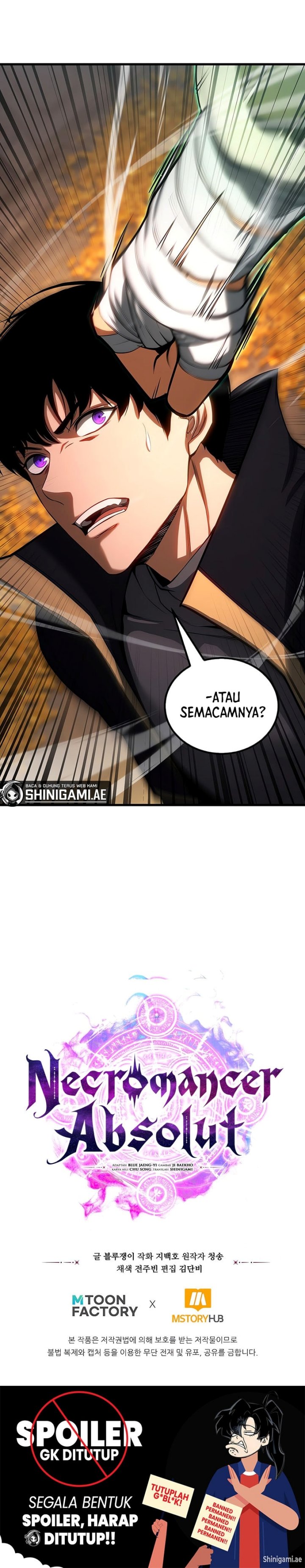 Absolute Necromancer Chapter 79 Gambar 21