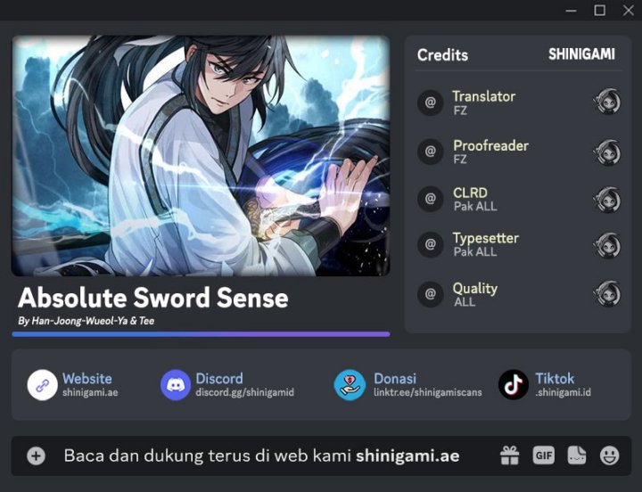 Absolute Sword Sense Chapter 148 Gambar 1