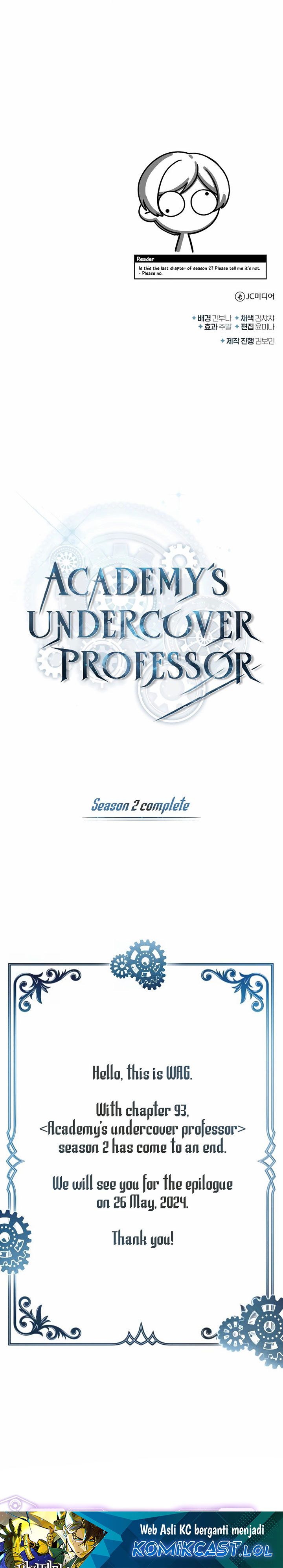 Academy’s Undercover Professor Chapter 93 S2 END Gambar 44