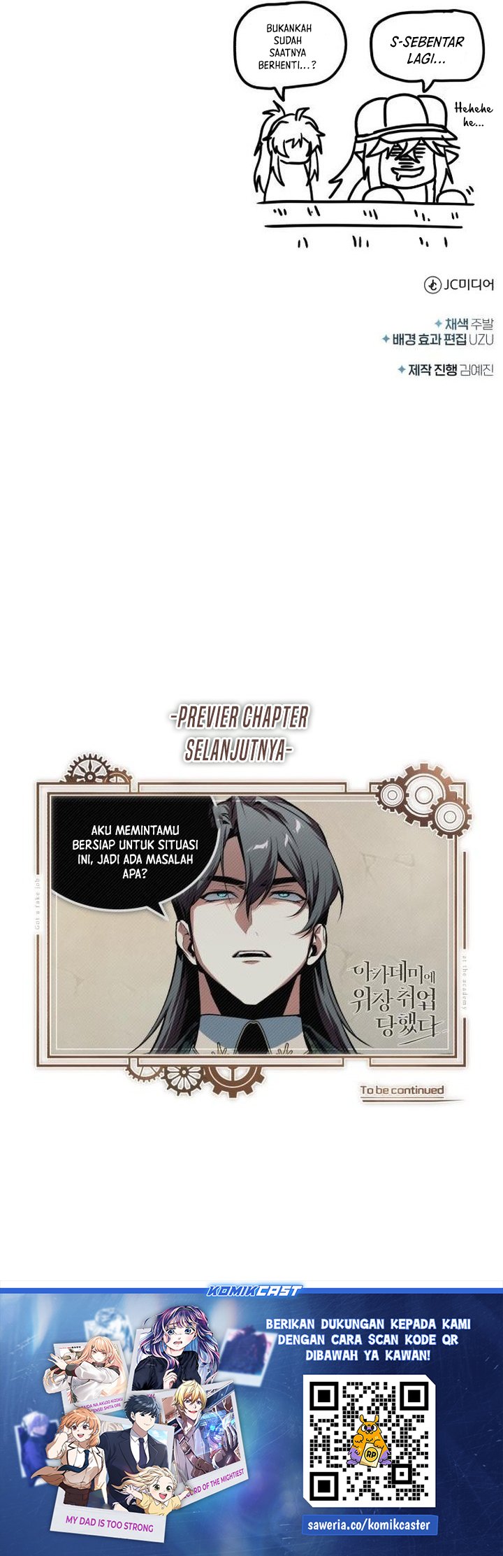 Academy’s Undercover Professor Chapter 134 Gambar 40