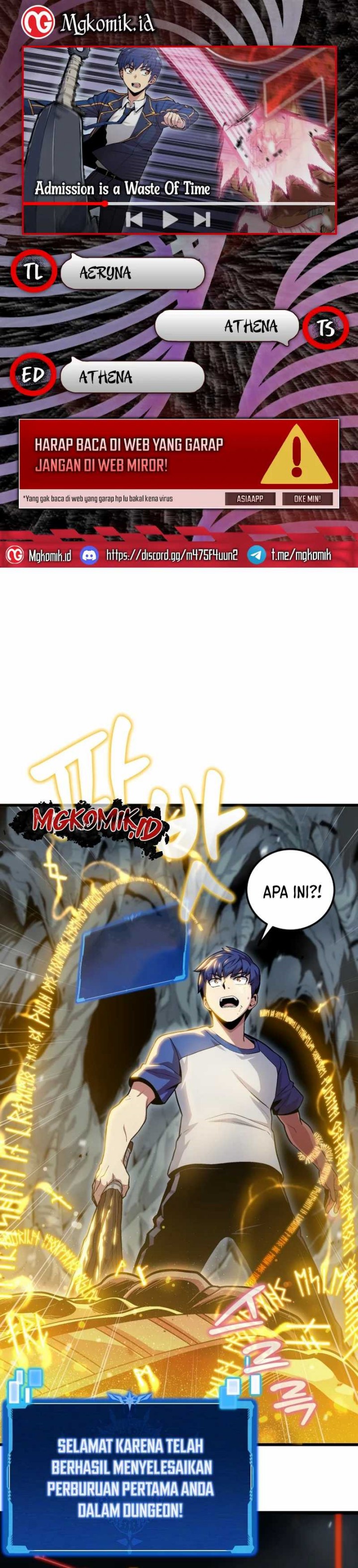 Admission is a Waste of Time Chapter 02 Gambar 1