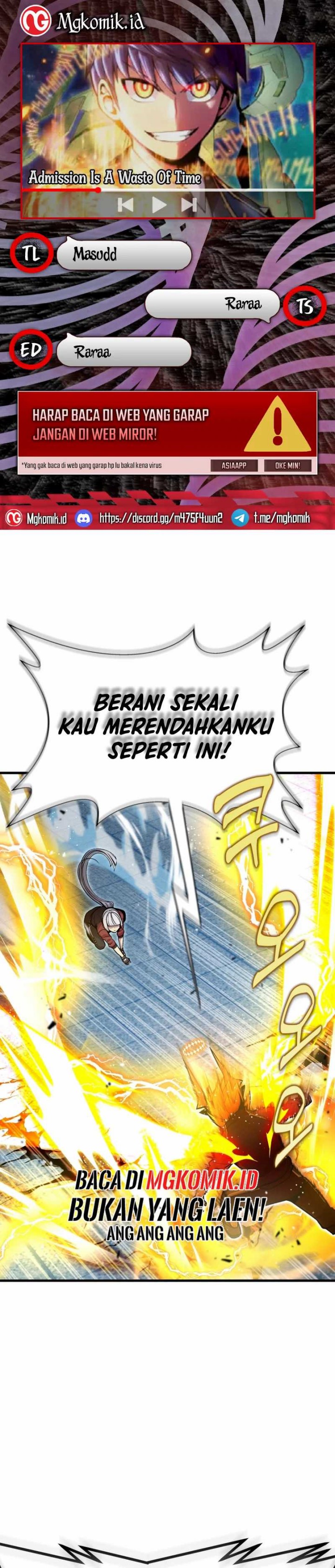 Admission is a Waste of Time Chapter 08 Gambar 1