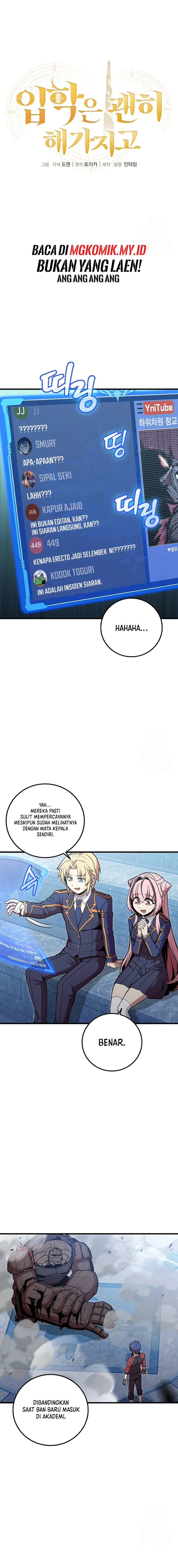 Admission is a Waste of Time Chapter 32 Gambar 3